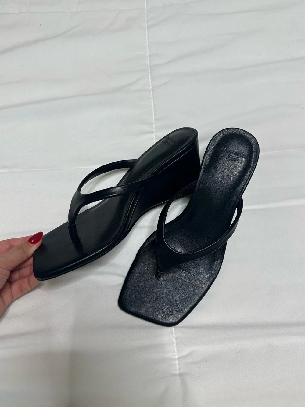 Abercrombie Sculpted Wedge Heels